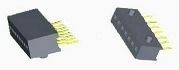 1.00mm Female Header Dual Row Straight Type