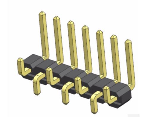 2.54mm Pin Header SMT Type Plane Bending