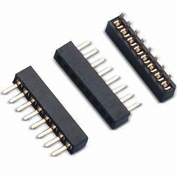 1.00mm Cabezal hembra Tipo recto de fila única